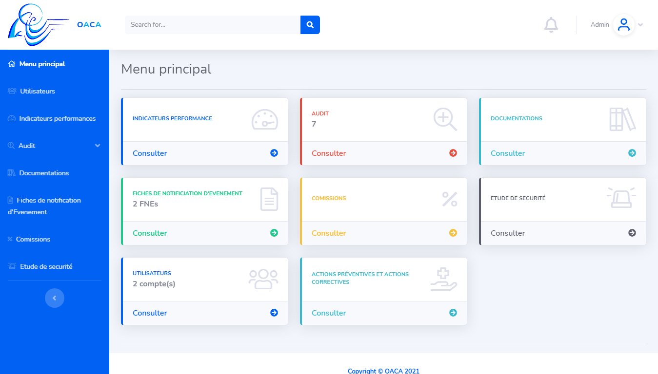 Admin Dashboard